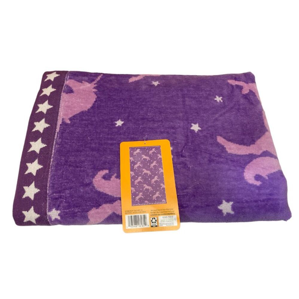 Member's Mark Youth Extra Soft 100% Cotton Beach Towels - Unicorn